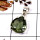 Green Amethyst Cut E - SPS920-925 Silver Prong Setting Pendant Stunning Green Amethyst
