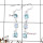 Blue Topaz & Rainbow Moonstone C - BZE723-Stunning Cab & Cut Gemstone Wholesale Bezel Earrings 925 