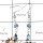 Blue Topaz & Larimar I - BZE723-Stunning Cab & Cut Gemstone Wholesale Bezel Earrings 925 