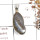 Cavity Druzy D - BPS920-Direct Factory Wholesale Cavity Druzy Bezel Pendants 925
