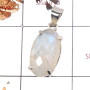 Rainbow Moonstone O - ISP679-Indian Company Wholesale Rainbow Moonstone Pendants 925 S