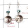 Golden Rutile & Blue Topaz Cut C - SPE884-Fabulous Wholesale 925 Sterling Silver Earrings Cab & Cut