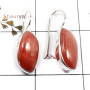 Rhodochrosite Cab E - SPE876-Exclusive Wholesale Earrings 925 Sterling Silver Rhodochr