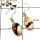 Peanut Wood Cab O - SPE873-Gorgeous Peanut Wood Gemstone Earrings 925 Sterling Silve