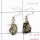 Pyrite Druzy C - SPE867-Sparkling Pyrite Druzy 925 Sterling Silver Earrings Whole