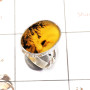 Scenic Agate A - CMJ843-Dazzling 925 Silver Cab & Cut Gemstone Ring Wholesale Handmade India