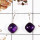 Amethyst Cab G - SPE863-Exclusive Purple Amethyst Cab Gemstone Earrings 925 Sterling Silver Wholesale