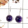 Amethyst Cab H - SPE863-Exclusive Purple Amethyst Cab Gemstone Earrings 925 Sterling Silver Wholesale