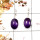 Amethyst Cab O - SPE863-Exclusive Purple Amethyst Cab Gemstone Earrings 925 Sterling Silver Wholesale