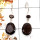 Smokey Cut A - SPE859-Solid 925 Sterling Silver Plain Setting Earrings Faceted Cut Gemstone Handmade Collection