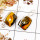 Bumble Bee Cab C - SPE830-Bumble Bee Cab Gemstone 925 Silver Plain Setting Earrings Handmade Design