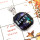 Dichroic Glass D - ISP652-Awesome Dichroic Glass Gemstone Plain Setting Pendant 925 Sterling Silver Jewellery