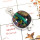 Dichroic Glass I - ISP652-Awesome Dichroic Glass Gemstone Plain Setting Pendant 925 Sterling Silver Jewellery