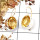 Citrine Cut A - SPE821-Indian Company Made Cut Gemstone Earrings 925 Sterling Silver Plain Setting