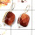 Sandstone Cut C - SPE821-Indian Company Made Cut Gemstone Earrings 925 Sterling Silver Plain Setting
