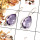 Amethyst Cut O - SPE821-Indian Company Made Cut Gemstone Earrings 925 Sterling Silver Plain Setting