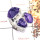 Amethyst Rough O - SRR983-Amazing Rough Gemstone Ring 925 Sterling Silver Handmade Collection