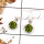 Peridot Cut O - SPE815-Indian Company Made Cut Gemstone Earrings Solid 925 Sterling Silver