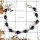 Mystic Cut A - SPB902-Party Look Cut Gemstone Plain Setting Bracelet 925 Sterling Silver Wholesale Collection