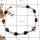 Garnet Cut B - SPB899-Indian Company Handmade Design Bracelet 925 Sterling Silver Cut Gemstone
