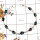 Mystic Cut A - SPB898-Solid 925 Sterling Silver Bracelet Pretty Look Cut Gemstone Handmade Collection