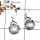Pearl Cab O - CES946-Exclusive Design 925 Sterling Silver Casting Earrings Cab Gemstone