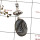 Natural Druzy & Herkimer Diamond O - RPP972-Solid 925 Sterling Silver Rough Gemstone Pendant Handmade Wholesale Collection