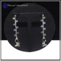 Iolite Cut C - SDE703-Party Look Statement Long Designer Earrings Cut & Cab Gemstone 925 Sterling Silver