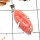 Rhodochrosite Cab B - SPS901-Beautiful Collection Cab Gemstone Prong Setting Pendant 925 Sterling Silver
