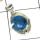 K2 Jasper Cab E - SPS901-Beautiful Collection Cab Gemstone Prong Setting Pendant 925 Sterling Silver