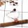 Pink Opal Cab & Garnet Cut D - SFJ901-Gorgeous Look Two Gemstone Light Weight Ring 925 Sterling Silver