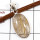 Golden Rutile Cab O - BPS906-Natural Cab & Cut Golden Rutile Bezel Pendants 925 Silver Handmade Collection
