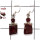 Pink Tourmaline Rough & Cab A - SPE812-Solid 925 Silver Plain Setting Rough Gemstone Earrings Handmade Design