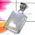 Rainbow Cab E - FSP998-Sterling Silver Rainbow Gemstone Pendant