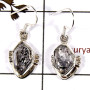 Herkimer Diamond D - SDE695-Solid 925 Sterling Silver Designer Dangle Earrings Cab & Cut Gemstone