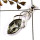 Green Amethyst Cut D - SD567-Natural Cut Gemstone 925 Silver Designer Light Weight Pendant