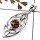 Turtella Jasper Cab O - CSP928-Indian Factory Made Trinity Design Pendant Cab Gemstone 925 Sterling Silver