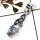 Labradorite Cab A - SSP817-Party Wear Celtic Design Light Wight Pendant 925 Sterling Silver Cab Gemstone