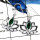 Green Onyx Cab A - SDE673-Exclusive 925 Sterling Silver Flower Design Earrings With Cab Gemstone
