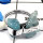 Aquamarine Rough C - PSR745-Natural Aquamarine Rough Plain Setting Wholesale Rings 925 Sterling Silver