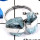 Aquamarine Rough G - PSR745-Natural Aquamarine Rough Plain Setting Wholesale Rings 925 Sterling Silver