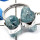 Aquamarine Rough I - PSR745-Natural Aquamarine Rough Plain Setting Wholesale Rings 925 Sterling Silver
