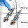 Blue Topaz & Labradorite Cut E - SDE666-Gorgeous Natural Cut & Cab Gemstone Designer Earrings 925 Sterling Silver