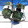 Green Kyanite Rough Stone B - PSR743-Solid 925 Silver Plain Setting Natural Green Kyanite Rough Stone Ring