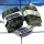 Green Kyanite Rough Stone H - PSR743-Solid 925 Silver Plain Setting Natural Green Kyanite Rough Stone Ring