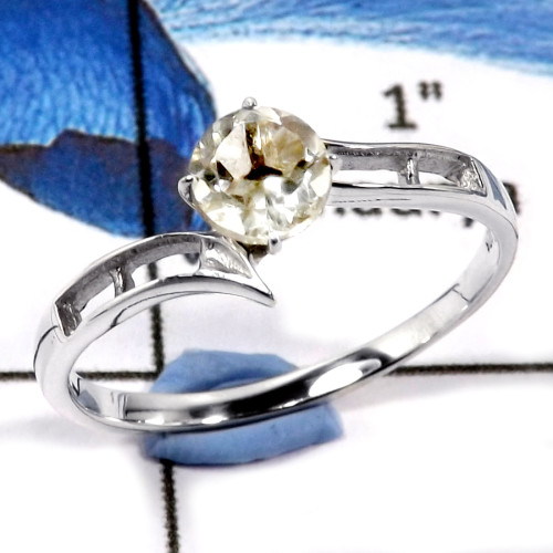 Crystal Cut F - SCR804-Natural Cut Gemstone 925 Sterling Silver Wholesale Casting Rings