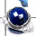 Lapis Cut A - CMJ838-Party Look Semiprecious Cut Gemstone 925 Sterling Silver Ring