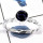 Iolite Cut G - CMJ837-Solid 925 Sterling Silver Superb Cut Gemstone Light Weight Ring