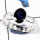 Iolite Cut H - CMJ837-Solid 925 Sterling Silver Superb Cut Gemstone Light Weight Ring