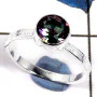 Mystic Cut A - CMJ836-Gorgeous 925 Sterling Silver Cut Semiprecious Gemstone Designer Ring